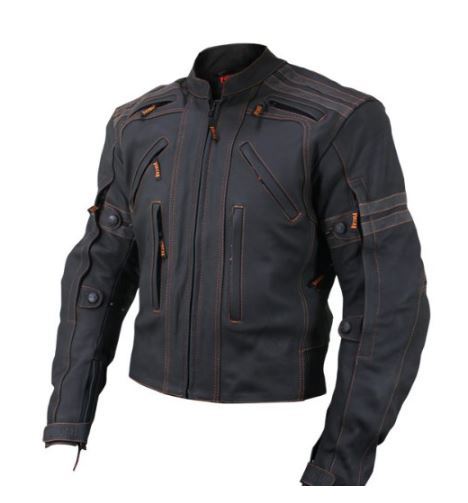 New Stylish Men’s Vulcan VTZ-910 Motorbike Street Leather Jacket