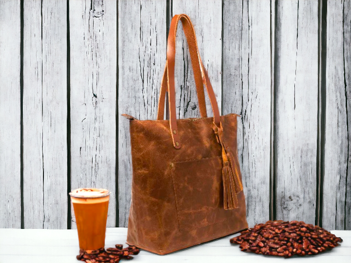High Quality Genuine Suede Tote Bag Bag for Women